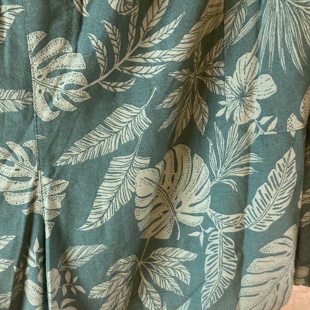 3x Sonoma Full Elastic Waistband Shorts. New With Tags. Green Leaves. Pl — image 2 of 3